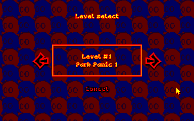 Level select (with lowercase)